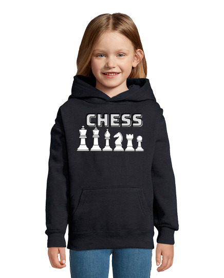 Sweat À Capuche Pour Enfant jeu de stratégie d39échecs - échecs