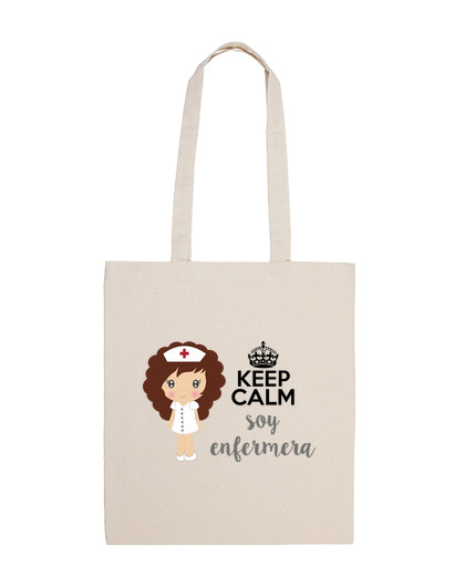 Image of I am a nurse - 100 cotton cloth bag