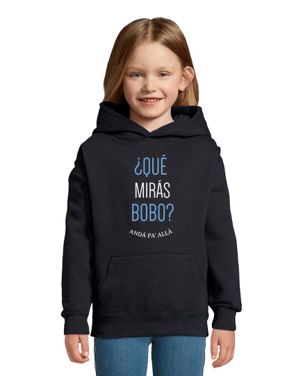 Sweat À Capuche Pour Enfant Que miras bobo