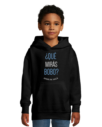 Sweat À Capuche Pour Enfant Que miras bobo