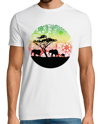 Image of shirt elephants family man