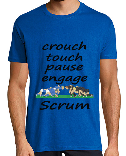 Tee Shirt Homme Manche Courte scrum