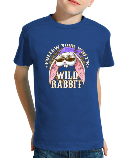 T-shirt bambino manica corta Wild Rabbit baby manica corta