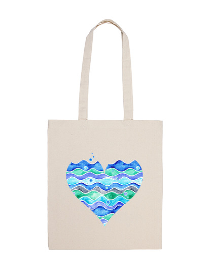 Bolsa De Tela A Sea of Love (transparent) laTostadora