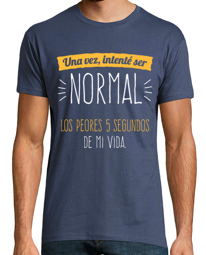 Image of i once tried to be normal ...