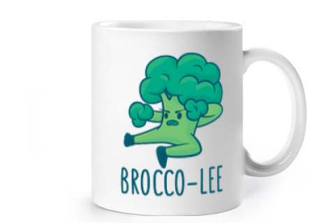 Image of broccoli, karate humor, ketogenic, keto, gardening,
