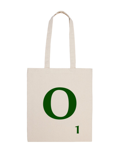Image of scrabble tile with the o of 1 point