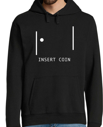 Sweat-shirt À Capuche Pour Homme insert coin