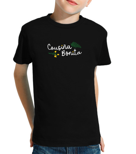 Tee Shirt Pour Enfant Manche Courte jolie cousine