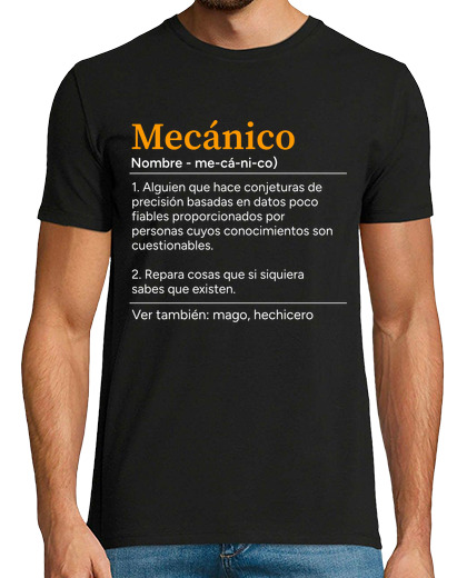 Image of funny definition mechanic humor gift father's day
