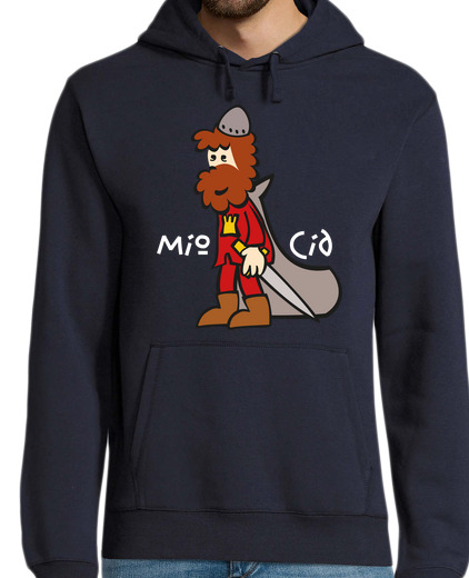 Sweat-shirt À Capuche Pour Homme cid, chevalier castillan homme brun