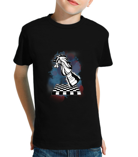 Tee Shirt Pour Enfant Manche Courte maitre des échecs