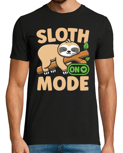 Image of Cute Sloth Mode On Funny Lazy Sloth Sleeping Sloth Lover