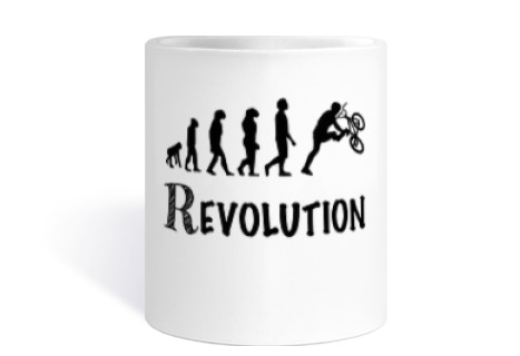 Image of revolution bmx race bicycle rider bike