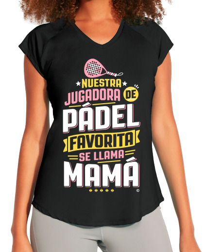 Image of our favorite padel player is called mummy