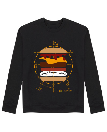 Sweat Unisexe vitruvio burger - sweatshirt nouvelle