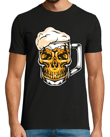 Image of beer skull pirate alcohol party beer