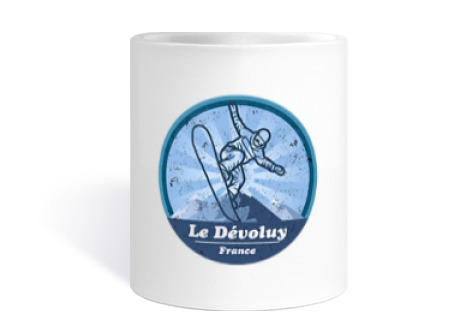 La tabla de snowboard devoluy