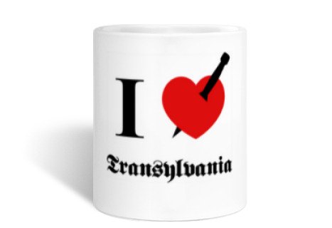 I love Transylvania (negro fuente)