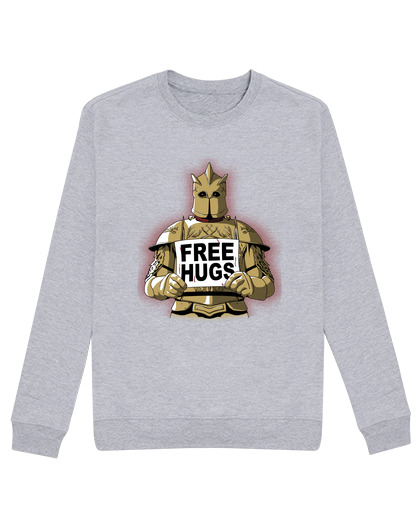 Sweat Unisexe free hugs par la montagne