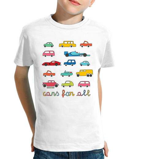 T-shirt bambino manica corta Cars for all | Kids Short Sleeve