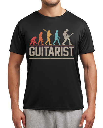 Image of guitarist evolution guitar evolution