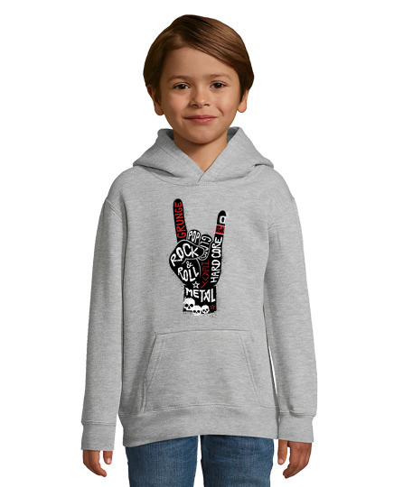 Sweat À Capuche Pour Enfant man o rocker un