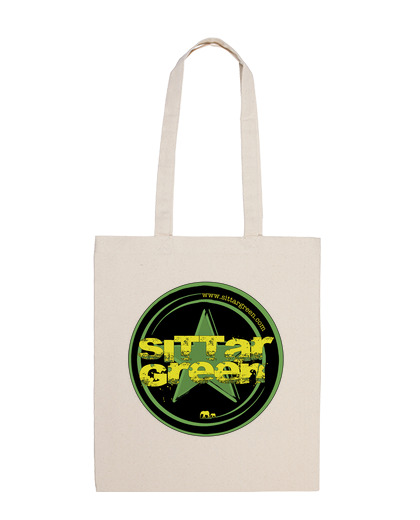 Bolsa De Tela Bolso algodon 8l.logo Sittar 2017 green laTostadora