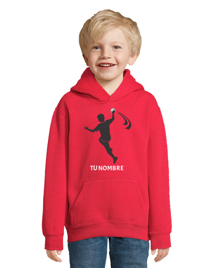 Sweat À Capuche Pour Enfant joueur balle man ou enfant inf anti l