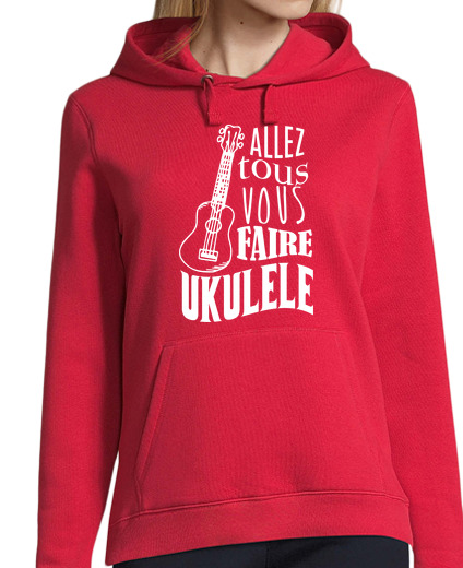 Sweat-shirt À Capuche Pour Femme Sweat-shirt à capuche femme, rouge