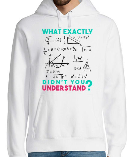 Sweat-shirt À Capuche Pour Homme blagues mathématiques drôles formules m