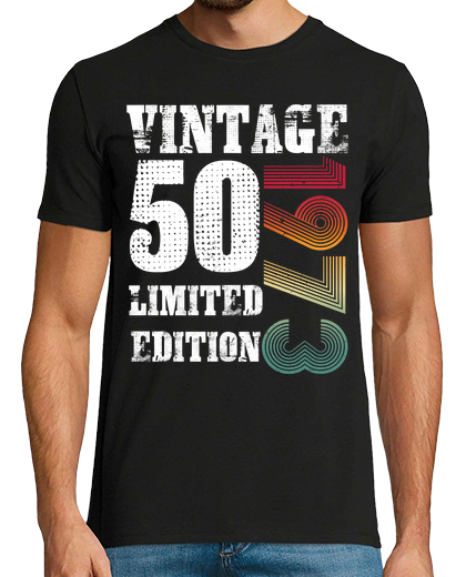 Image of vintage 50 years 1973 limited edition