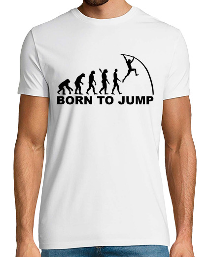 Image of Evolution Born to jump pole vault