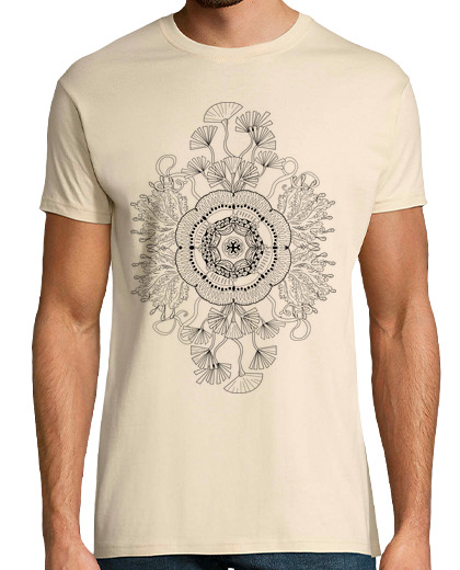 Camiseta Hombre Manga Corta Naturaleza abstracta laTostadora