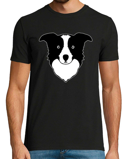 Camiseta Hombre Manga Corta border collie laTostadora