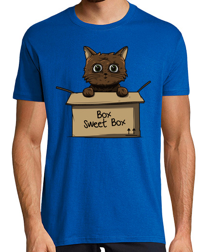 Camiseta Hombre Manga Corta Box sweet box laTostadora