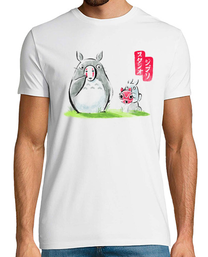 Image of ghibli ink - totoro mononoke - anime