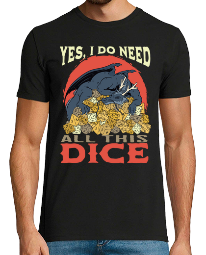 Image of Dice Hoarding Dragon RPG Enthusiast