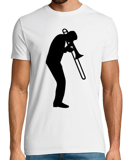 Camiseta Hombre Manga Corta trombonista laTostadora