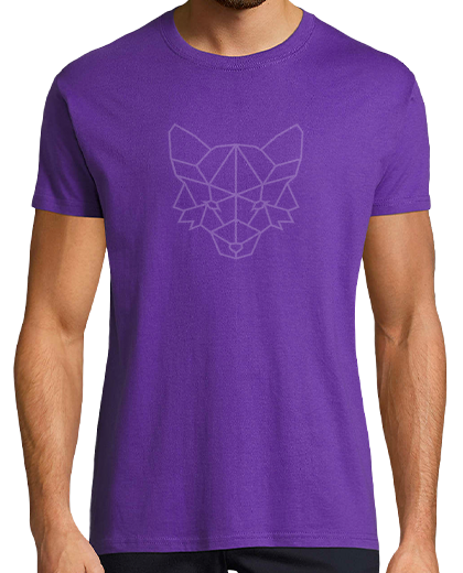 Image of polygonal shirt fox