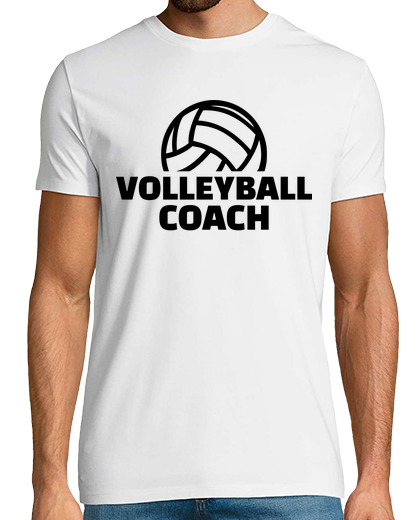 Camiseta Hombre Manga Corta entrenador de voleibol laTostadora