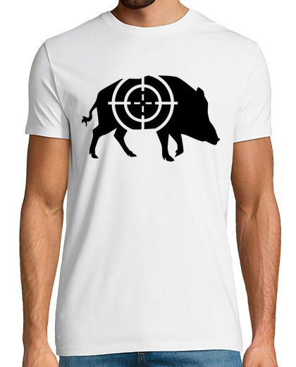 Image of Wild boar hunter crosshairs