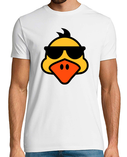 Camiseta Hombre Manga Corta gafas de sol frescas de pato laTostadora