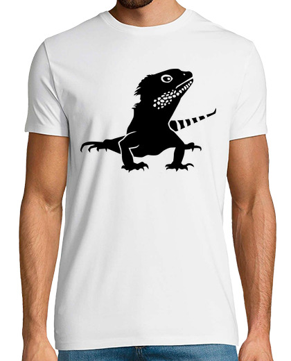 Camiseta Hombre Manga Corta iguana laTostadora