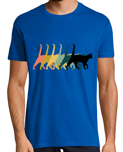 Image of Retro Black Cat 80s Vintage Halloween