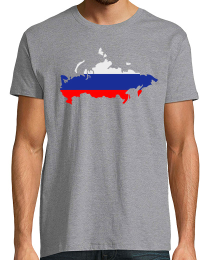 Image of Russia map flag