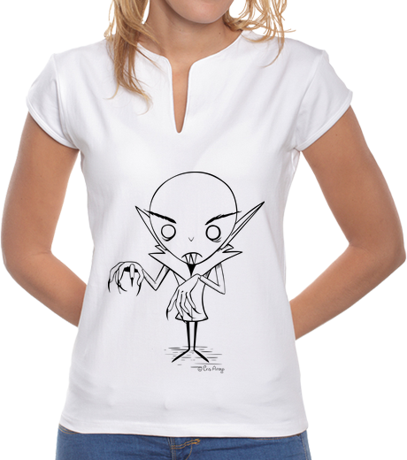 Image of nosferatu - collarless shirt