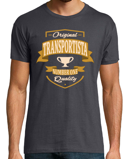 Camiseta Hombre Manga Corta Transportista laTostadora