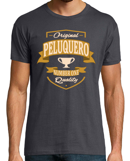 Camiseta Hombre Manga Corta Peluquero laTostadora