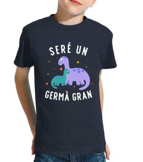 Tee Shirt Pour Enfant Manche Courte je serai un grand allemand